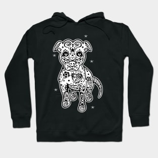 Sugar Skull Pretty Pittie Hoodie